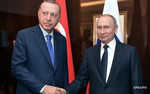 Эрдоган попросил Путина не вмешиваться в конфликт Турции и Сирии
