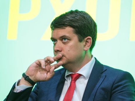 Разумков сообщил, что заявление об отставке Гончарука в Раду не поступало