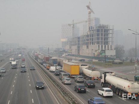 Киев снова возглавил рейтинг городов с самым загрязненным воздухом