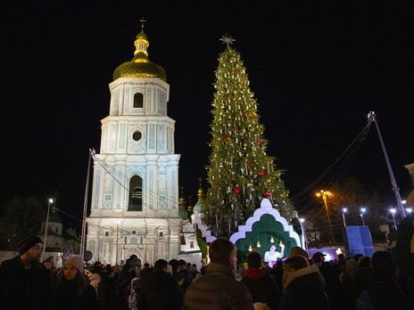 Киевская полиция на новогодние праздники может ограничить вход на Софийскую площадь