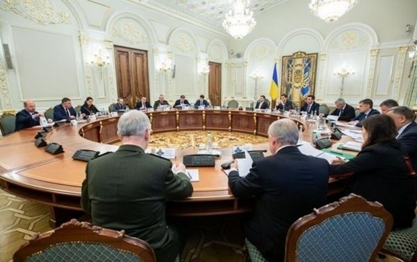 Заседание СНБО: кто попал под новые санкции