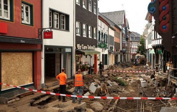 В Германии оценили убытки от наводнения