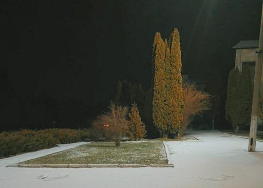 В Украине выпал первый снег (Фото/Видео)