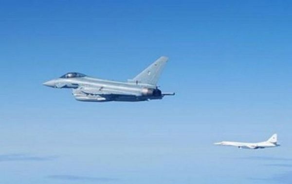Британские истребители подняли в небо из-за российских бомбардировщиков