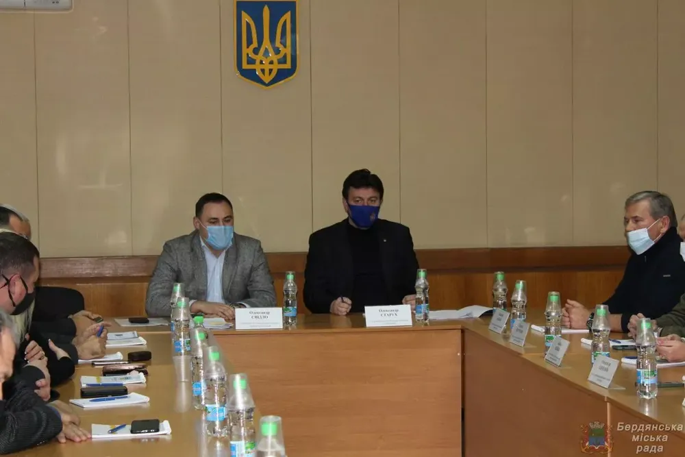 В п'ятницю у Бердянську з робочим візитом побував Олександр Старух