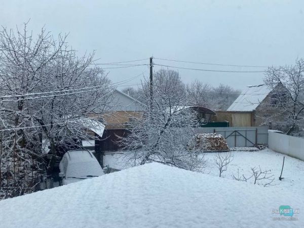 Настоящая зима на пороге: в Днепре выпал долгожданный снег (Фото)