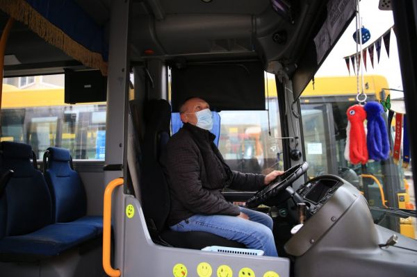 В Днепр приехала новая партия многоместных автобусов из Дании (Фото)