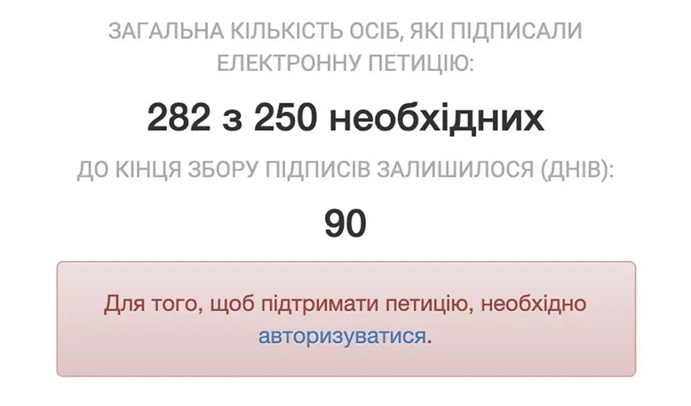 Менш ніж за 7 годин електронна петиція про скликання позачергової сесії по діяльності тепломережі зібрала необхідні підписи