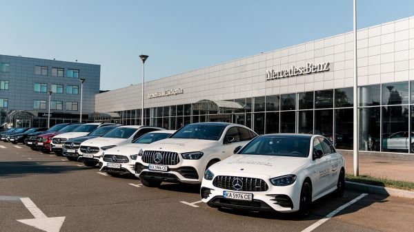 Украинцы купили рекордное количество Mercedes-Benz в 2021 году
