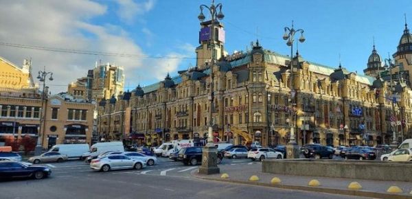 
 В центре Киева появилась новая пешеходная зона 