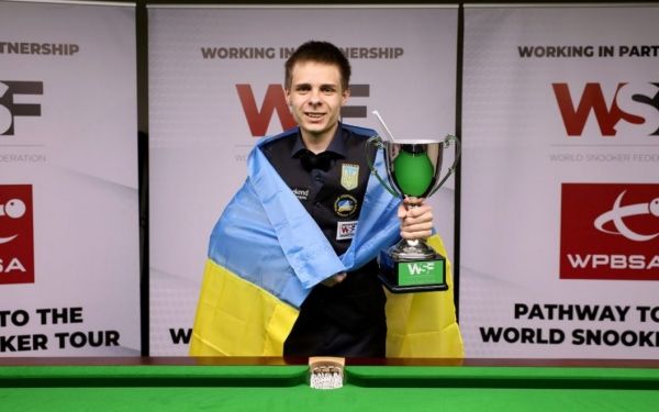 Спортсмен из Днепра стал чемпионом мира по снукеру среди юниоров