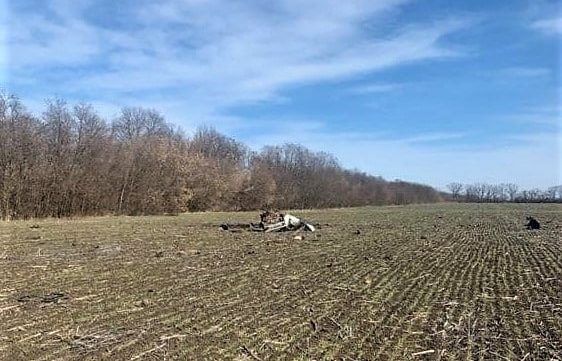 В поле под Кривым Рогом на мине подорвалась вражеская ДРГ