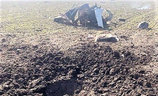 В поле под Кривым Рогом на мине подорвалась вражеская ДРГ