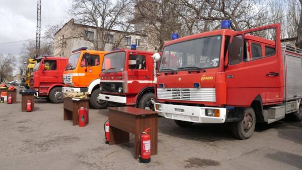 Спасатели Кривого Рога получили новую технику и оборудование