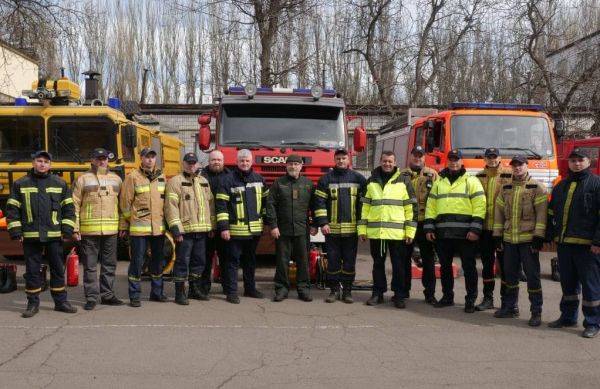 Спасатели Кривого Рога получили новую технику и оборудование