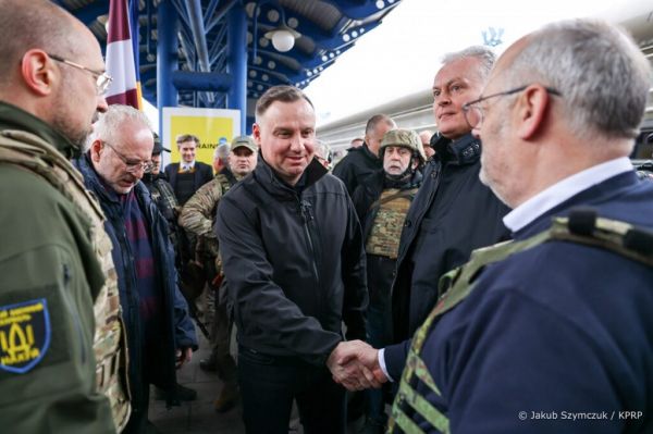 В Киев прибыли лидеры Польши и стран Балтии