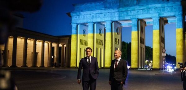 
Шольц и Макрон: Германия и Франция стоят на стороне Украины как часть европейской семьи 