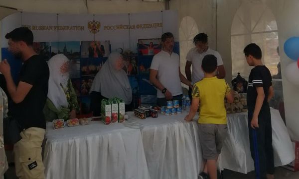Росіяни представили український сік за свій на інтернаціональному ярмарку в Йорданії. Фото                     
