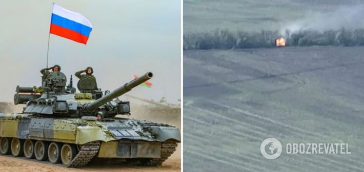 ВСУ одним точным выстрелом превратили танк оккупантов в металлолом – видео