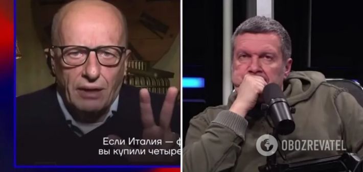 "Зачем вы купили четыре виллы в Италии, если мы фашисты?" Журналист поставил на место Соловьева. Видео