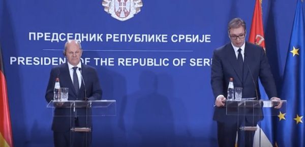 
Шольц потребовал от Сербии присоединиться к антироссийским санкциям 