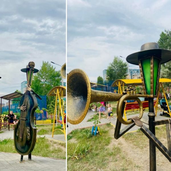 В одном из парков Кривого Рога появилась музыкальная фотозона (Фото)
