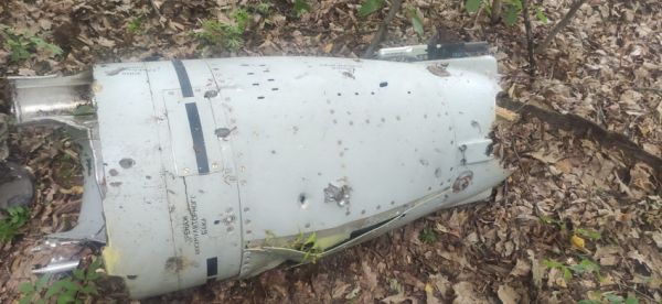 Над Вінниччиною збили російську ракету «Калібр», її знайшли лісничі. Фото                     
