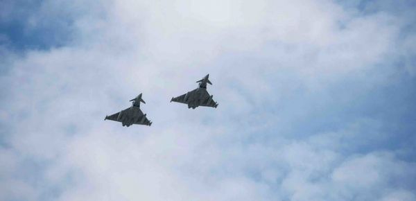 
Британские пилоты отрабатывают ближний бой на случай возможного конфликта с Россией 