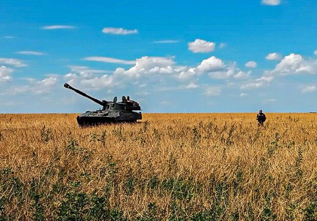 Карта боевых действий в Украине 18 июля 