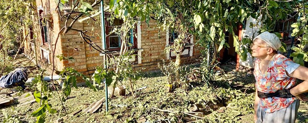 росіяне массово обстріляли Оріхів  —  зруйновано багато будинків