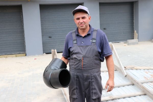 В селі під Вінницею будують новий газопровід                    
