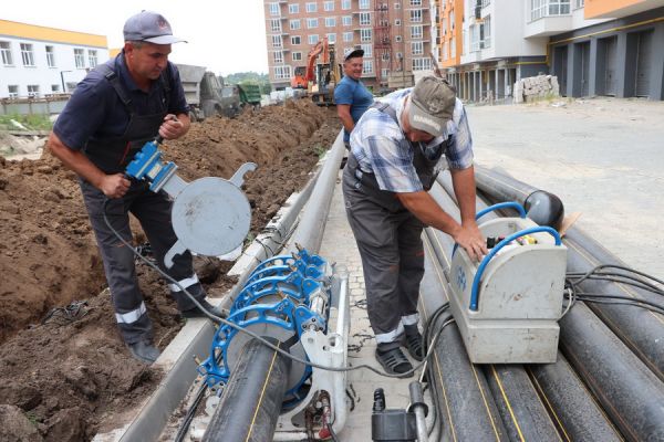 В селі під Вінницею будують новий газопровід                    
