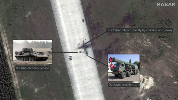
Що сталося на аеродромі "Зябрівка" у Білорусі: з'явилися супутникові фото 