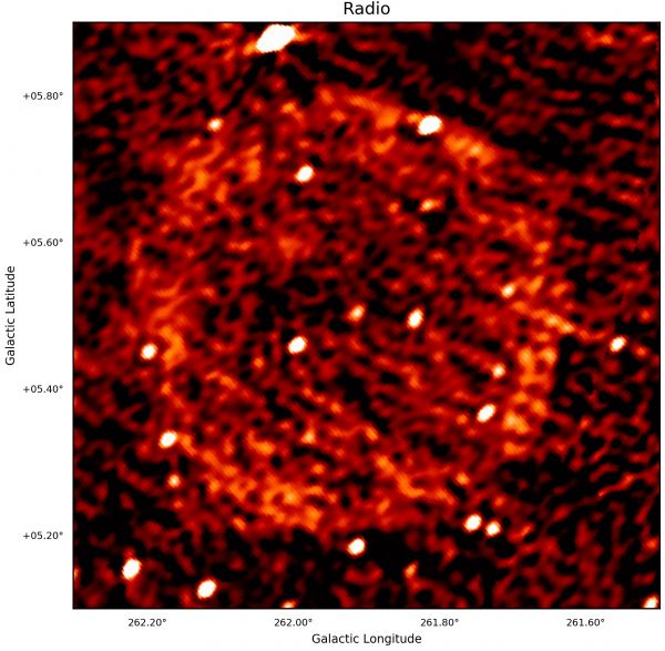 
Австралійський суперкомп'ютер показав докладне зображення залишку померлої зірки 