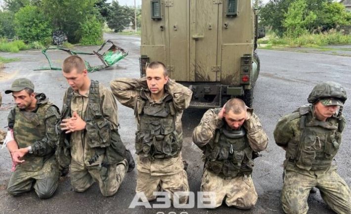 На Запорожье "Азов" взял в плен российских оккупантов