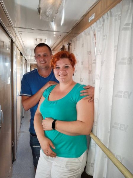 Жінка, яка їхала евакуаційним поїздом з Донбасу, народила дитину на Вінниччині                     
