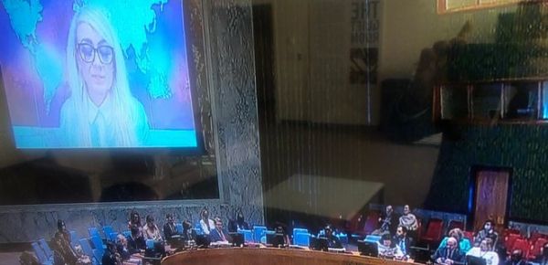 
Росія притягнула на Радбез ООН сербську шанувальницю російських неонацистів – фото 