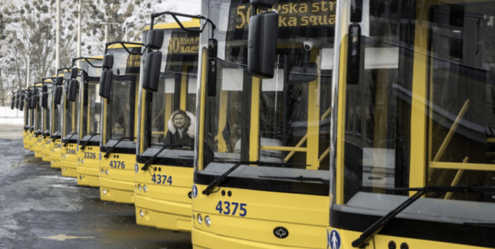 тролейбуси, київ, електротранспорт, маршрути, відключення світла, економія енергії, блекаут, автобуси
