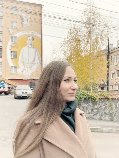 Будинок на вулиці Григорія Сковороди у Вінниці прикрашають стінописом з портретом філософа                    
