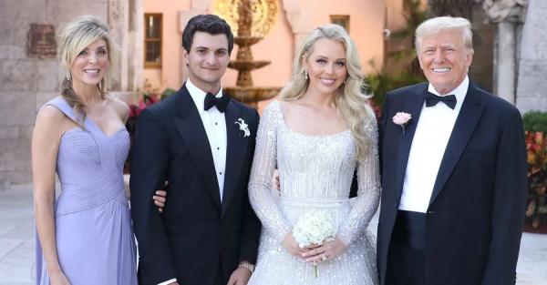Молодша дочка Трампа вийшла заміж: перші фотографії з весілля