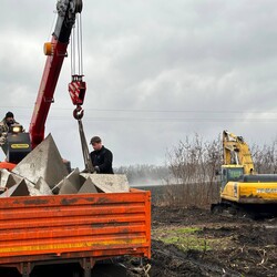 Білгородський губернатор показав "засічну межу", яку будують на кордоні з Україною