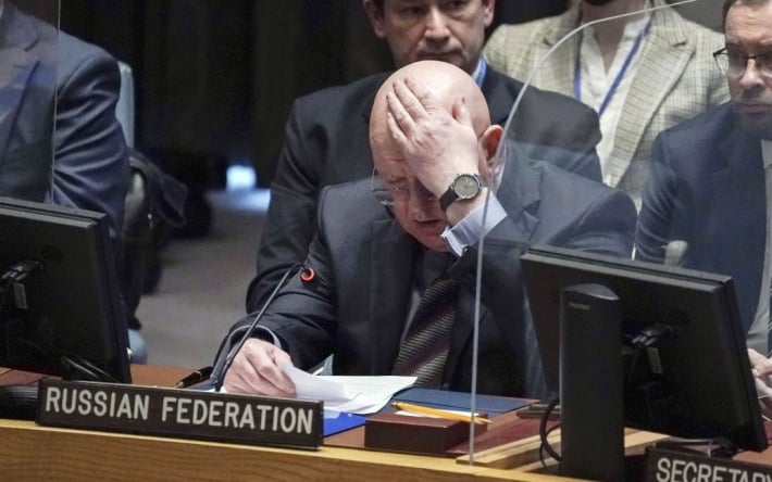 На Совбезе ООН представитель России цинично назвал виновников гибели мирных украинцев