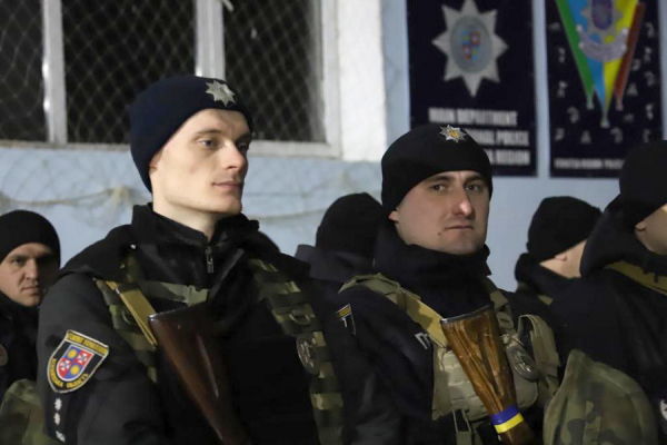 Зведений загін поліцейських Вінниччини відправився забезпечувати правопорядок на деокуповану Харківщину                     
