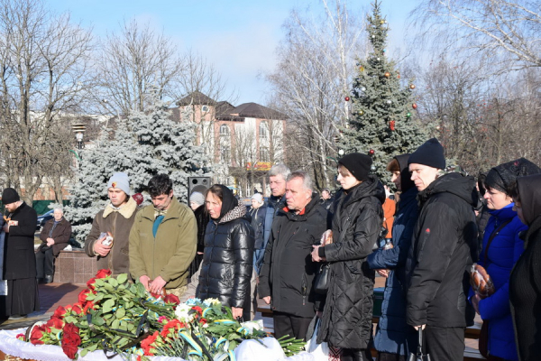 На Вінниччині в останню дорогу провели офіцера Івана Дідика                     
