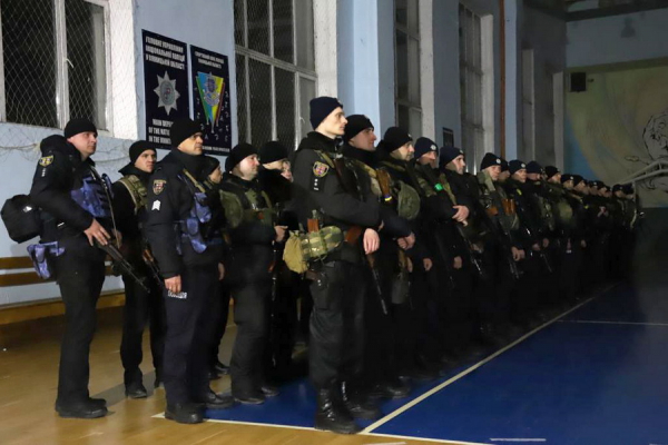 Зведений загін поліцейських Вінниччини відправився забезпечувати правопорядок на деокуповану Харківщину                     
