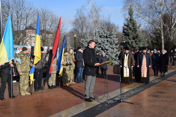 На Вінниччині в останню дорогу провели офіцера Івана Дідика                     
