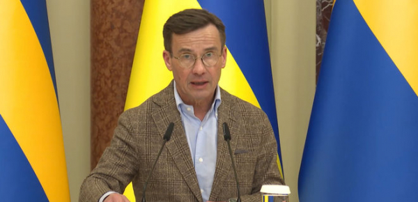 
Прем'єр Швеції виступив за створення коаліції з надання винищувачів Україні 