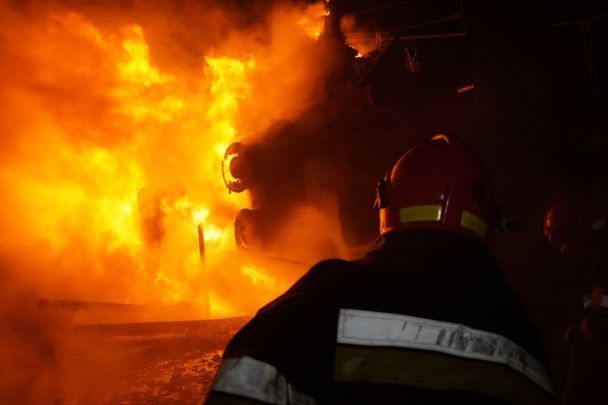 Одна з ракет влучила в один із об’єктів комунальної інфраструктури Хмельницької територіальної громади.