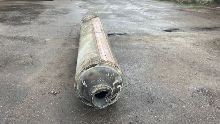 В Запорожском районе спасатели обнаружили остатки ракеты С-300