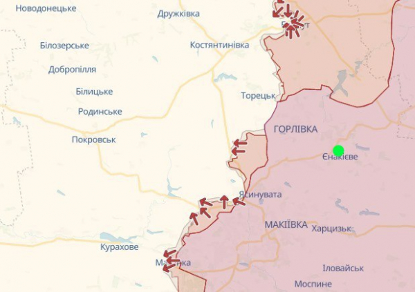 
Українська ППО збила Су-34 росіян глибоко в тилу ворога під Єнакієвим: відео влучання та падіння 